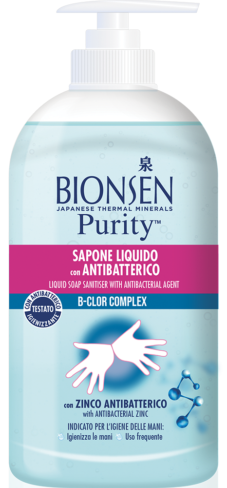 Sapone Liquido Mani Detergente Delicato Nutriente Igienizzante - Bionsen